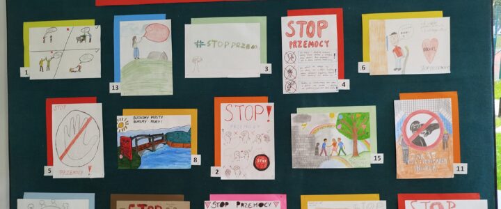Konkurs plastyczny w ramach obchodów „Tygodnia przeciwdziałania przemocy rówieśniczej”